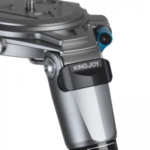 Kingjoy OEM kameravideo Big Tube AluminiumTripod
