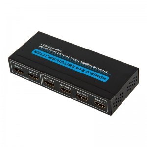 V2.0 HDMI 2x4 switch \/ splitter support 3D Ultra HD 4Kx2K @ 60Hz HDCP2.2