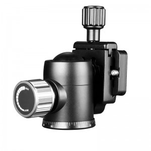 KINGJOY G0 nyt design 360 graders rotation kuglehoved med arca schweizisk hurtigudløserplade