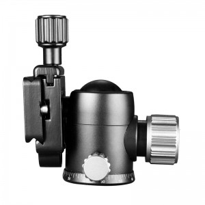 KINGJOY G0 nyt design 360 graders rotation kuglehoved med arca schweizisk hurtigudløserplade