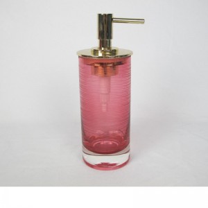 Runde indgraveringsstriber med farvet omstillet badeværelse tilbehørssæt