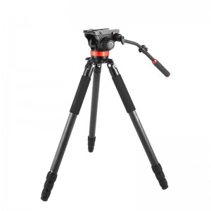 Kingjoy K6208 Heavey Duty Carbon Fiber Video- og fotostativ