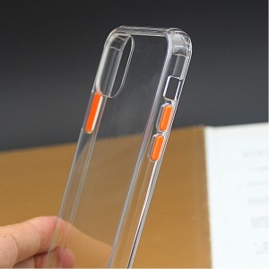 iPhone 11 TPU + PC 2.0 mm indvendig anti-impact mobiltelefon taske i høj kvalitet med uafhængig bund