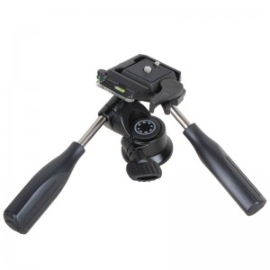 Kingjoy 3-vejs pan-tilt-hoved, udendørs pan-tilt-heda, pan-tilt-kamerahoved