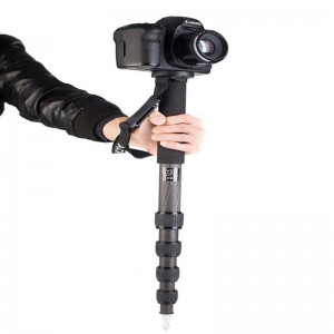 KINGJOY professionel monopod af aluminiumskamera også til selfie-stick og mobiltelefon til bærbare computere