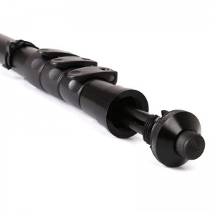 KINGJOY Stativholder, teleskopstang, aluminiummonopod, 1,71 m højde