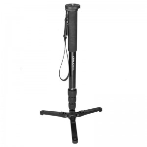 Kingjoy Photographe aluminiummonopod til fotografering med benbase-professional