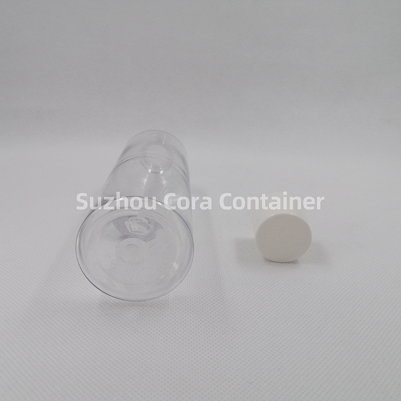 270ml Neck Size 24mm Pet Plastic Cosmetic Bottle with Screawing Cap