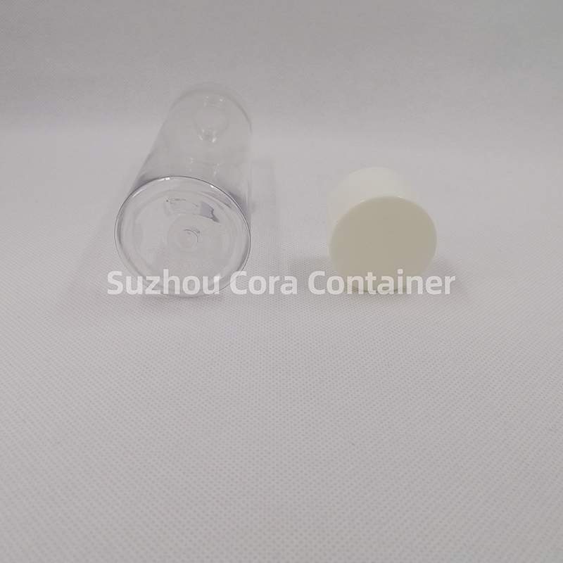 285ml Neck Size 24mm Pet Plastic Cosmetic Bottle with Screawing Cap