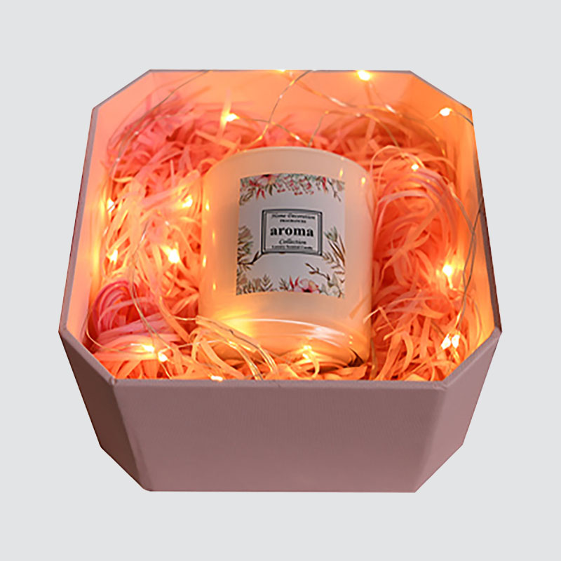 Pink Sweet Bowknot gaveæske formet klap Candle Cup chokolade udsøgt gaveæske