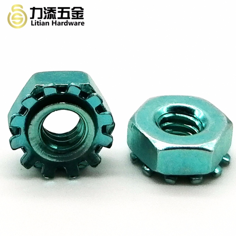 Engroshandel med blå zink M3-M12 kulstofstål Kok til kommunikation