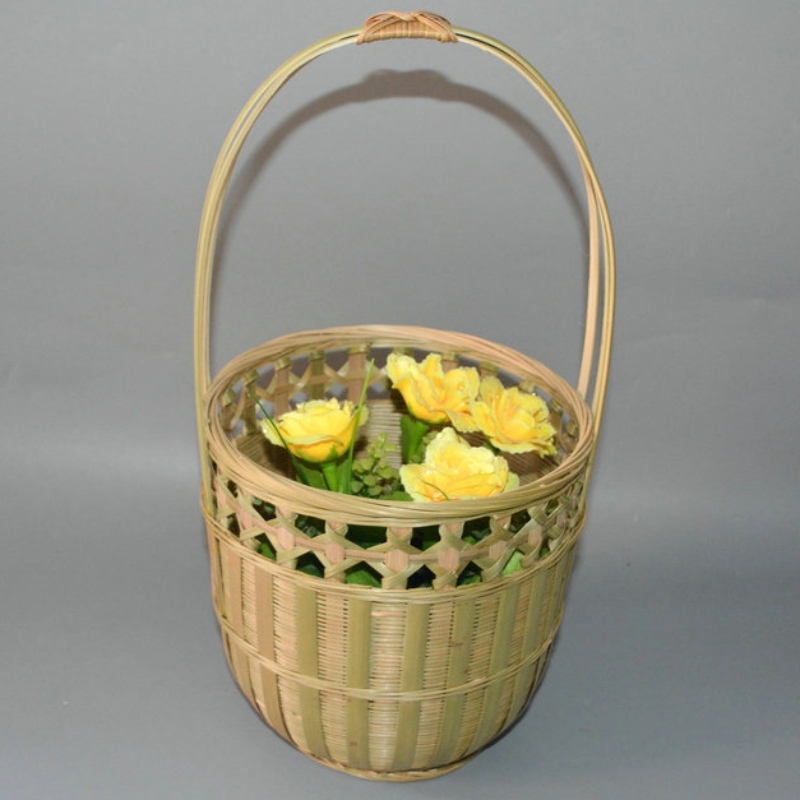 Basket Bambus Woven