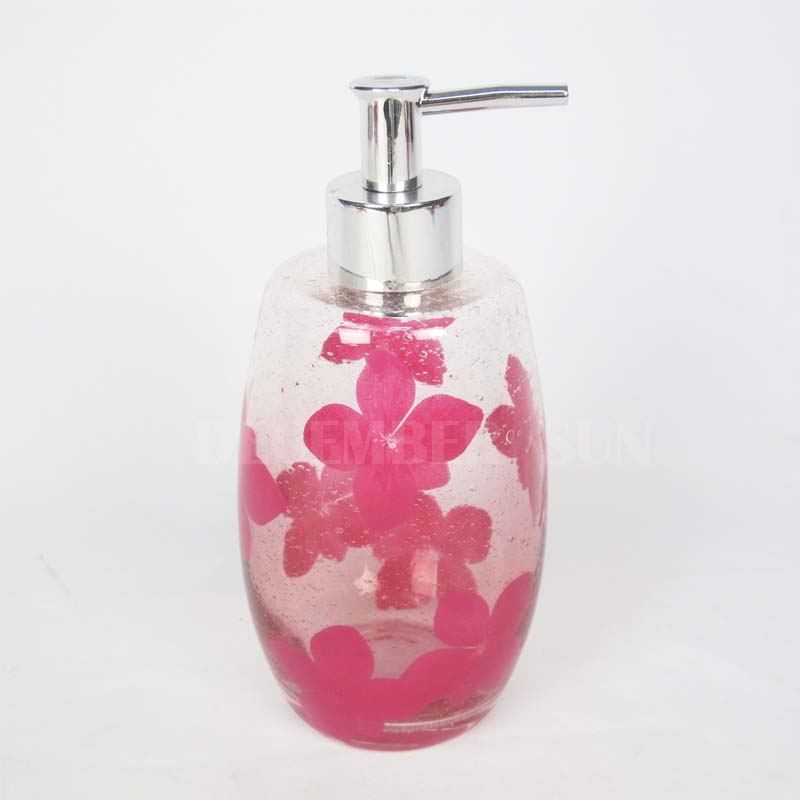 6 stk glas badeværelse tilbehør sæt