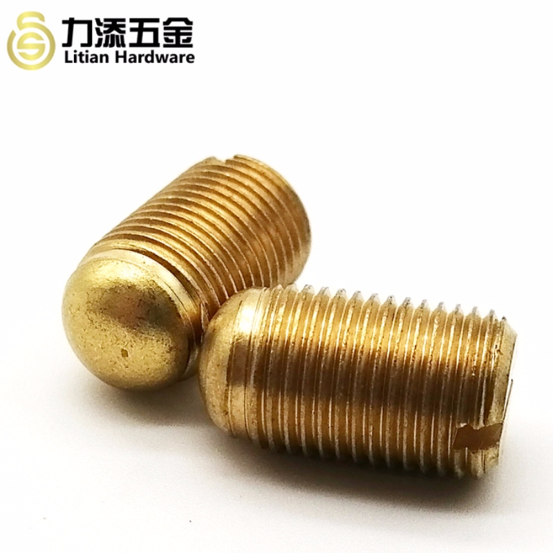 M3-M12 messing ball point ranged settle