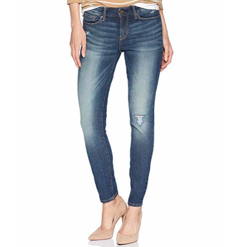 Guldmærke til kvinder med moderne skinny jeans