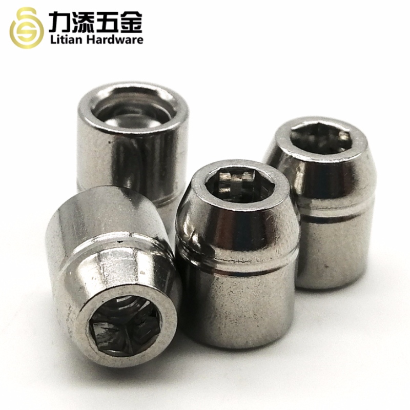 Ikke-standard forskellige størrelser møtrikker af rustfrit stål