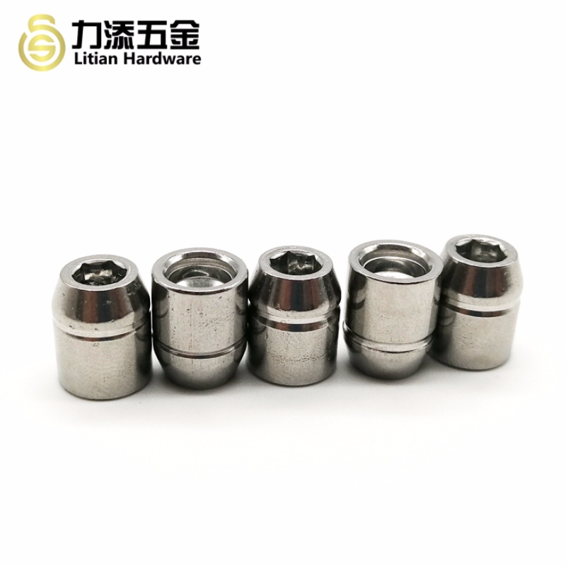 Ikke-standard forskellige størrelser møtrikker af rustfrit stål