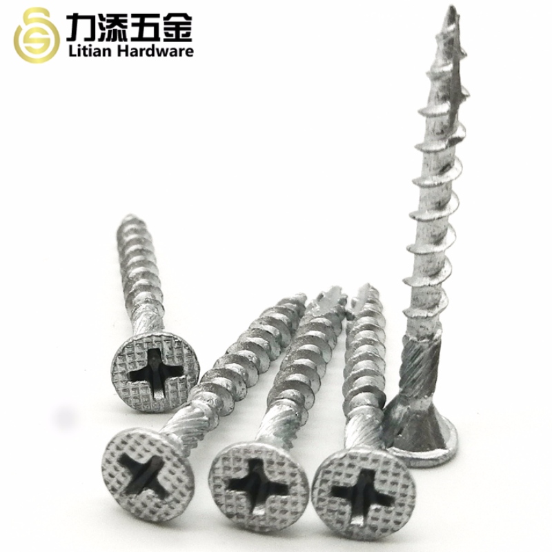 Hot salg skiver farve tilpassede phillips gipsskrue