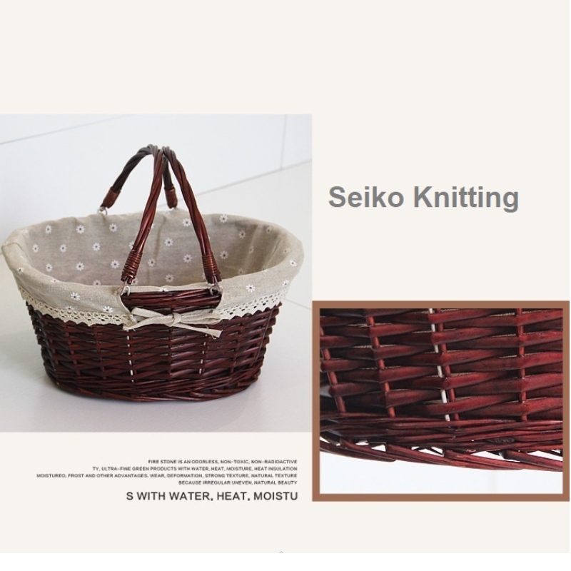 Køkkenopbevaringskurv