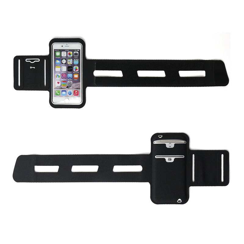 Elastisk refleksanordning Armband Smartphone Case Sport Running Phone Armband