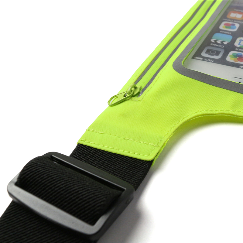 Sport Waist Pouch Bag Med gennemsigtigt vindue