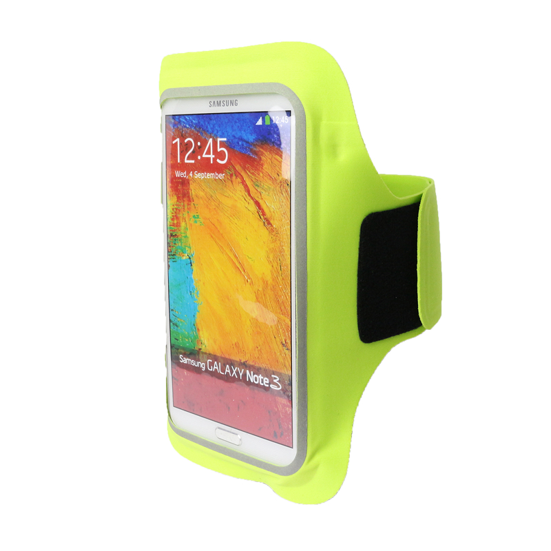 Grøn mode mobil mobil sports armband