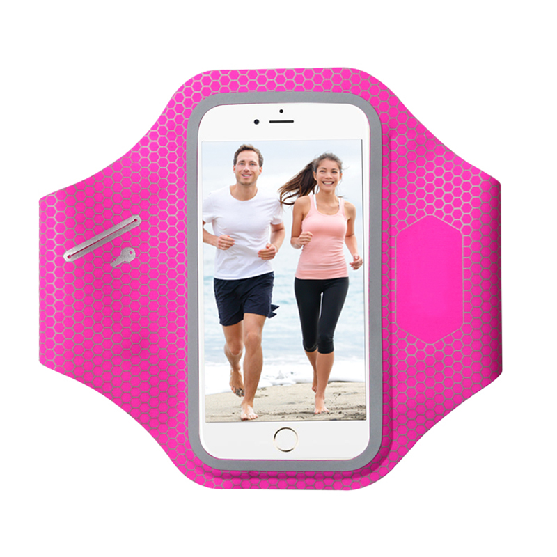 Brugerdefineret elastisk refleks Fitness Smartphone Case Sport Armband