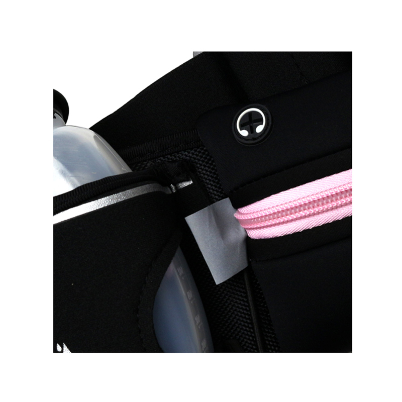 Brugerdefineret udendørs sport vandflaske holder vandtæt løbende talje bælte