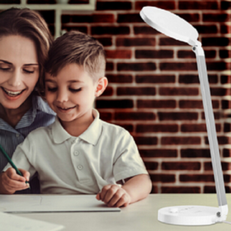 689s 100-240v 12w varm hvid 3000k ledede skrivebordslygte