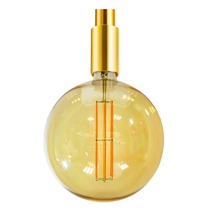 G125 Amber 4watt 200 lumen 2200k gennemsnitlig levetid for 20000 timer glødelampe