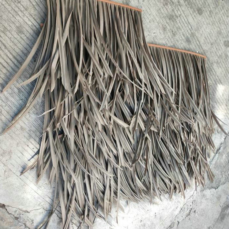 Brandsikker pvc pvc pvc kunstigt stråtag syntetisk viro facit tagstof Simulet Straw