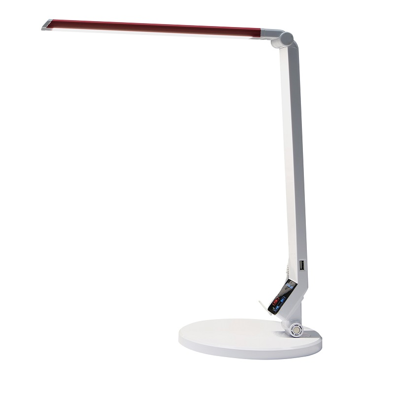 185 bordlampe, der lærer at læse øjenbeskyttelseslampen USB, der oplader den, og som tager en campinglampe.