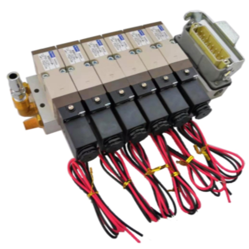 Busplade med magnetventilsæt