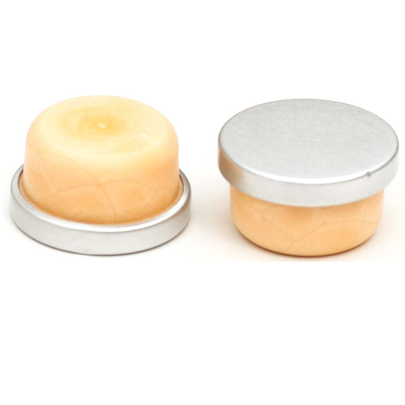 kolbøtteprop med flaskeprop, overtrukket med aluminiumlukning