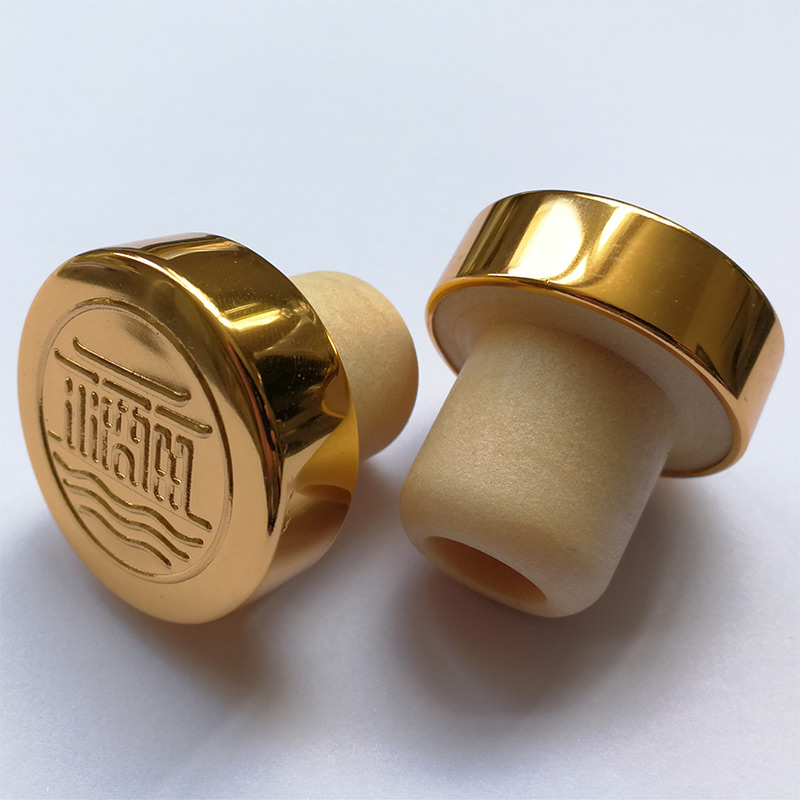 lukning af kolbe med flaskeprop