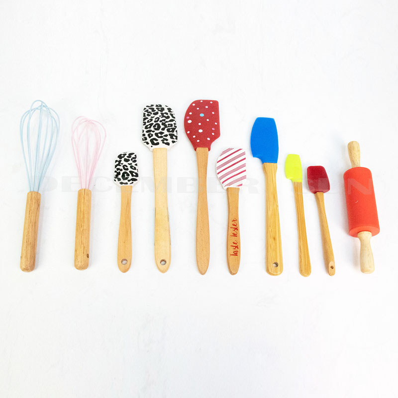 Brugervenligt køkkenredskaber og holder