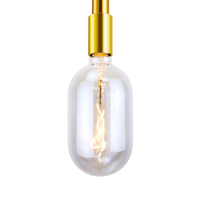 Tank Aqua Blue klar 105 mm stor størrelse dekoration LED lys