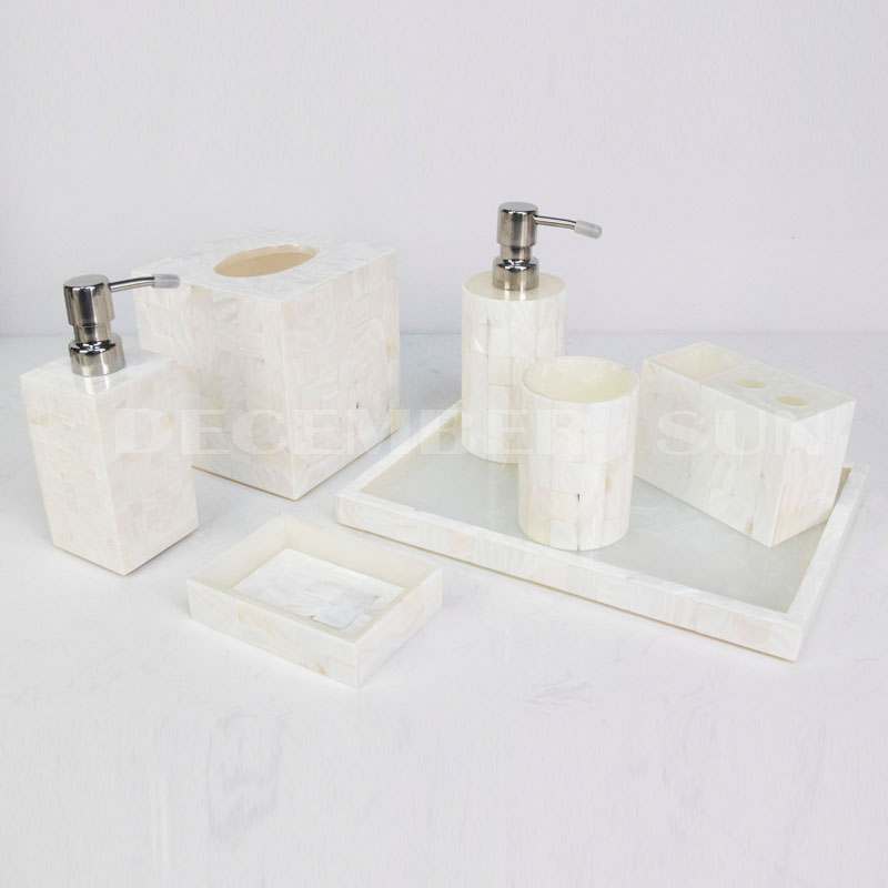 Smukt design hotel harpiks badeværelse tilbehør sæt