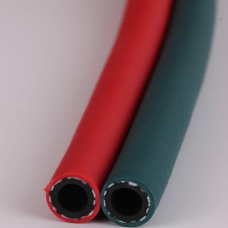 Plast 8mm fleksibel dobbelt svejset luftgas poly dryppende rør med upvc rørmontering