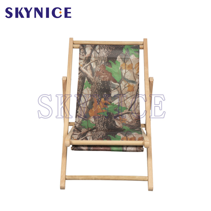 Børn Wooden Sling Back Beach stole