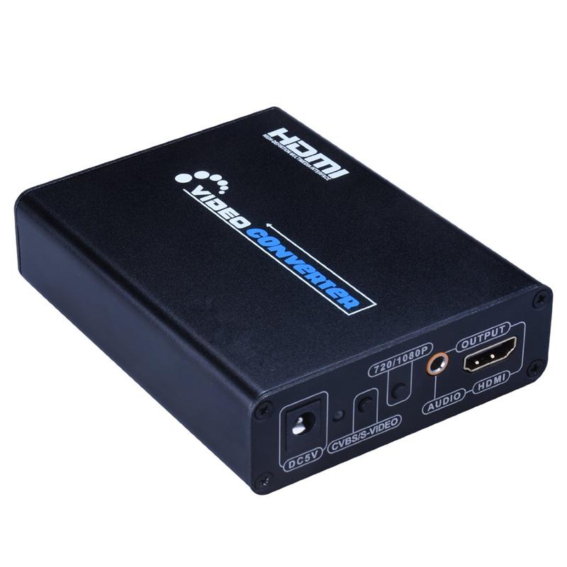 AV + S-Video til HDMI Converter 1080P