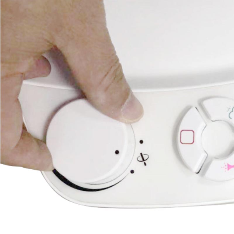 Rundtryk på bidet toiletstol