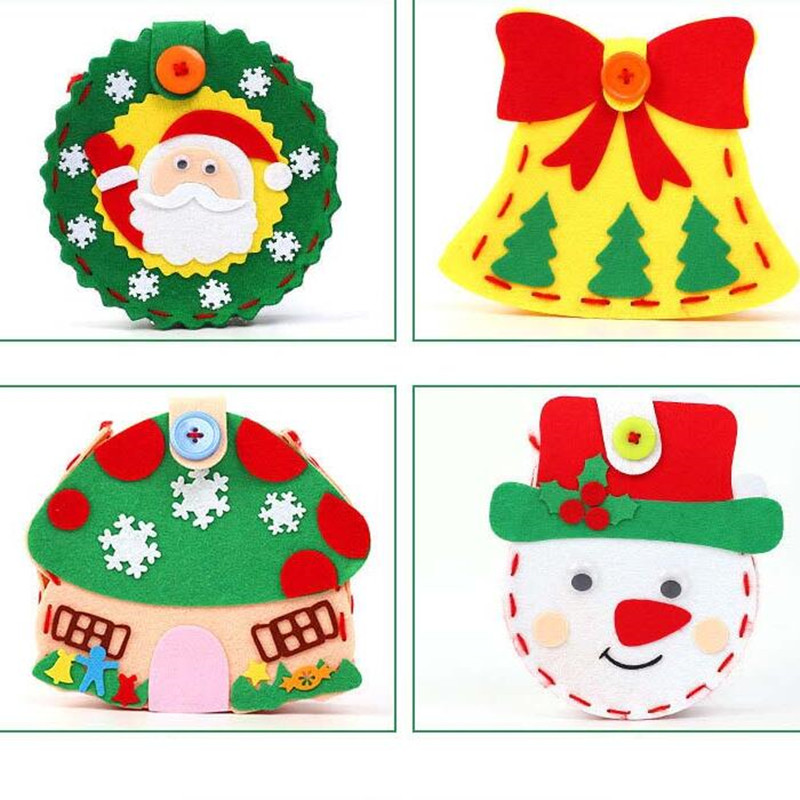 Jul håndlavet DIY filtpose