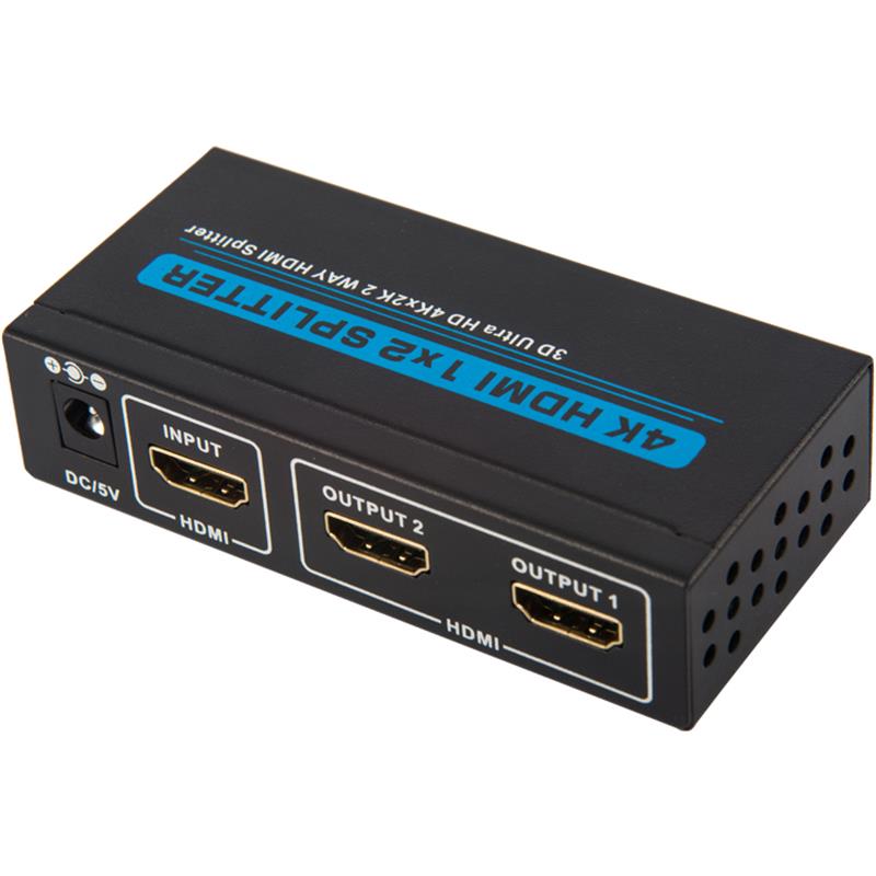 V1.4 2 porte HDMI 1x2 Splitter 3D Ultra HD 4Kx2K \/ 30Hz