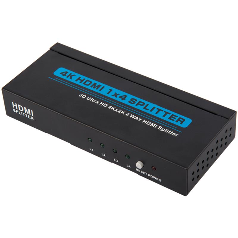 4K 4 porte HDMI 1x4 Splitter Support 3D Ultra HD 4Kx2K \/ 30Hz