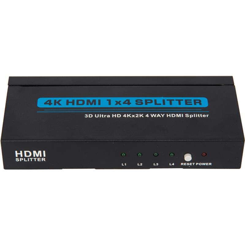 4K 4 porte HDMI 1x4 Splitter Support 3D Ultra HD 4Kx2K \/ 30Hz