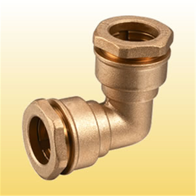 Messing PE-rørmontering