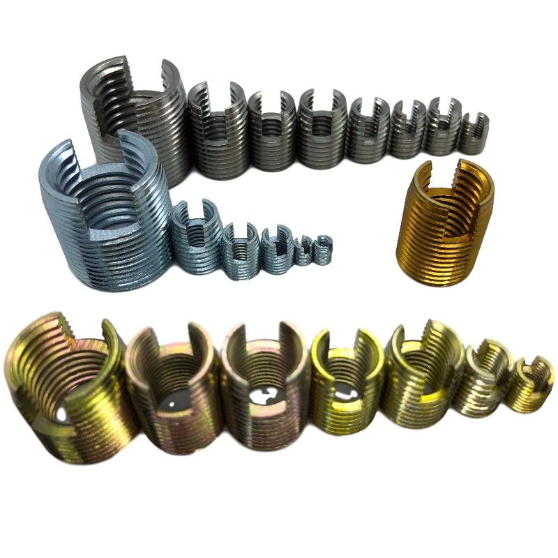 302 000 080.500 302 M8 * 1,25 * 12 * 1,5 * 15L selvskærende gevindindsatser med skærespalte