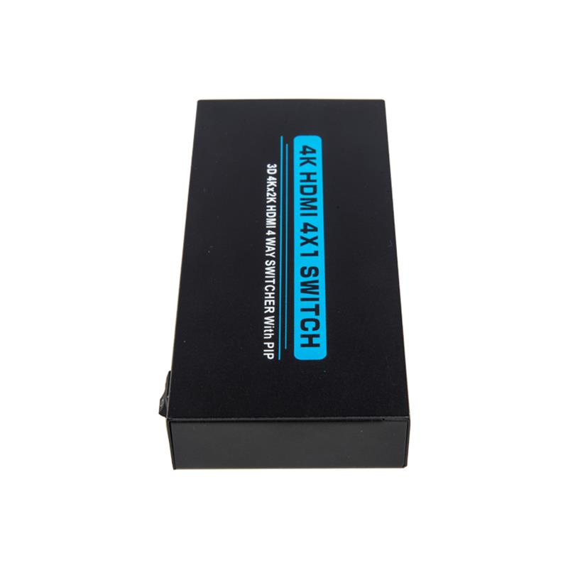 V1.4 4K/30Hz HDMI 4x1 Swiger med PIP- understøttelse 3D Ultra HD 4K*2K/30Hz