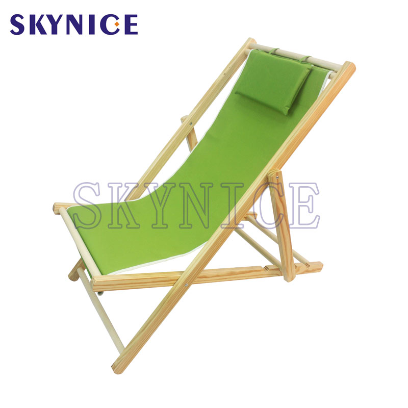 Folding Justerbar Oxford Canvas Beach Chair